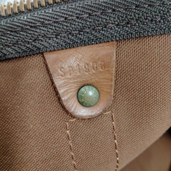 156458BL (X6) Louis Vuitton Travel Bag Bandouliere 55 Brown Monogram - Picture 7 of 8